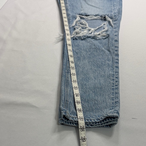 American Eagle Outfitters Sky Blue High Rise Jeans - Picture 5 of 9